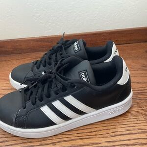 Adidas Black and White cloudfoam